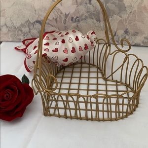 Crate and Barrel Decorative Basket